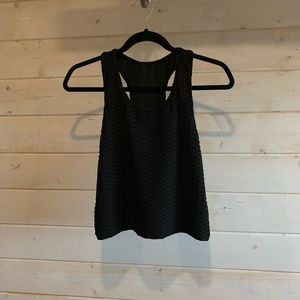 4/$30 Black Cropped Top
